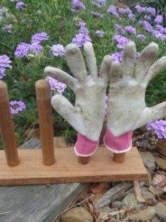 kitchen glove stand